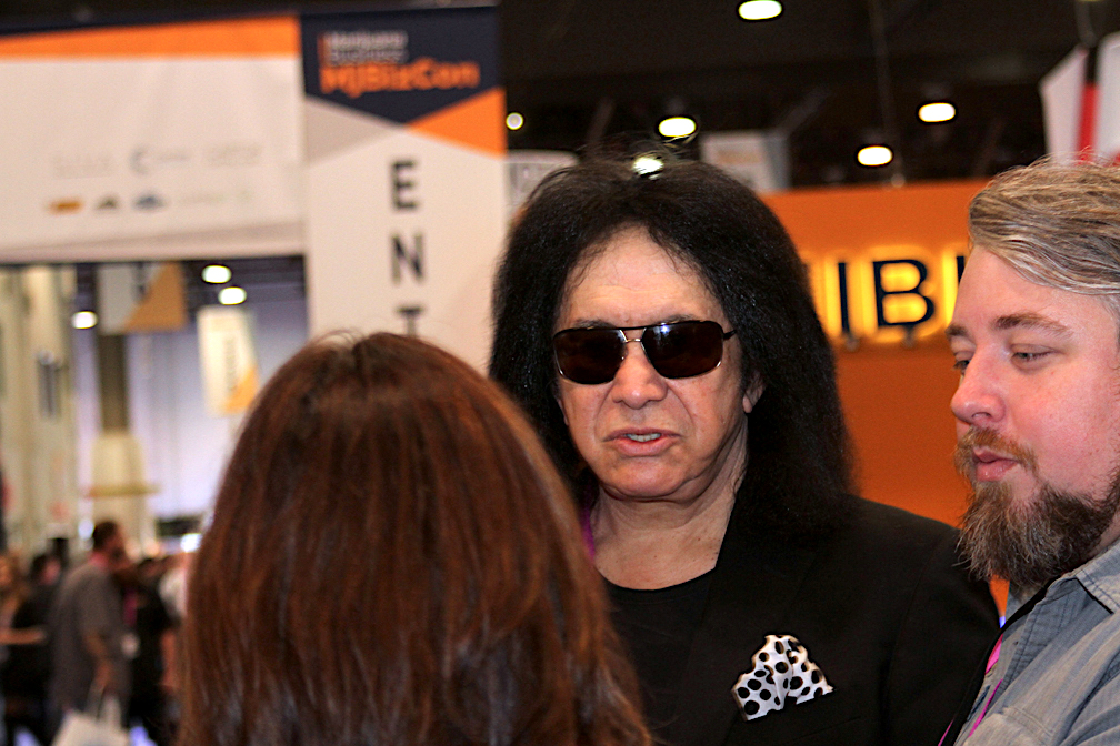 Gene Simmons of KISS at MJ Bizon